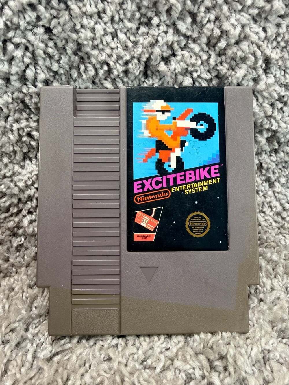 Excitebike Nintendo Entertainment System (NES) Game Cartridge